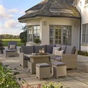 Kettler Palma Signature Mini Corner Set in White wash