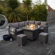 Casual Dining Mini Firepit Set