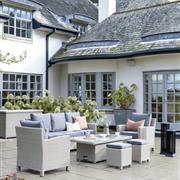 Kettler Palma Signature Sofa Set in White wash